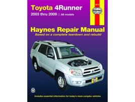 Livro Toyota 4Runner 2003 To 2009 de Haynes (Inglês)