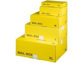 Caixa de Envio de Encomendas SMARTBOXPRO Mail Box Tamanho: L Amarelo