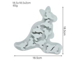 Geeyecete Molde de Silicone para Bolo de Biscoito Diy 2 Pcs COOLWW12
