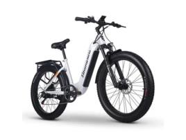 Bicicleta Elétrica SHENGMILO Mx06 1000W 42Km/H 26'' 48V 17.5Ah 90Km