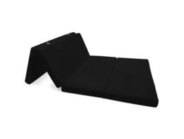 Colchão Dobrável 195X120X7Cm Preto BEAUTISSU