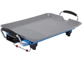 Grelhador de Placas WE HOUSEWARE BN3680 (Azul - Alumínio - 66 x 29 x 8.5 cm)