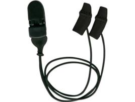 EAR GEAR Mini Preto com Fio Aparelhos Auditivos Contra Umidade e Vento