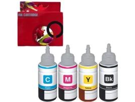 Gi50 Pack 4 frascos de tinta compatíveis com Canon GENERIC