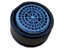 Inserção de Bico de Silicone Preto de 24mm para Torneira Easyclean de Cozinha ou Banheiro