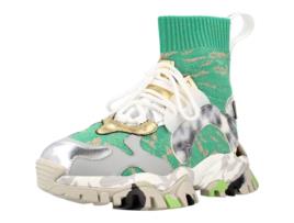 Sapatos de Mulher EXÉ Tecido Verde (39)