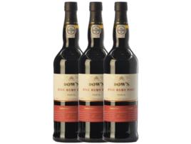 Dow's Port Fine Ruby Porto 75 cl (Caixa de 3 unidades)