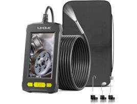 Endoscópio Ultra Fino Câmara 3 9Mm Monitor 4 3 1080P 5 Metros Semirrígido ILIHOME