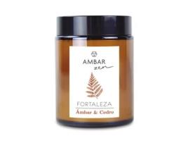 Vela Âmbar e Cedro Ambar Zen 125G AMBAR PERFUMS