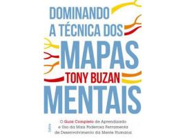 Livro Dominando a Tecnica dos Mapas Mentais de Tony Buzan (Português)