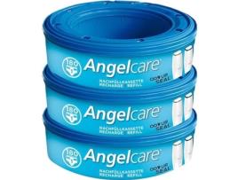 Pacote de Recargas de Lata de Lixo Angelcare com 3 ANGEL CARE
