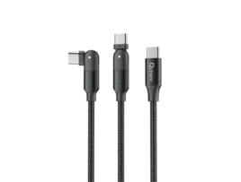 Cabo Qcharx Melbourne Tipo QCHAX Alumínio Preto