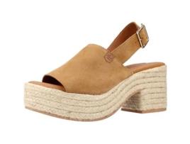 Sapatos de Mulher POPA Bonete Tecido Castanho (36)