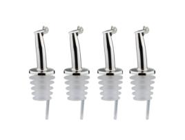 Tampas de vazamento de 4 válvulas CHEVALIER DIFFUSION em aço inoxidável e silicone