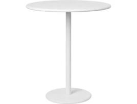 Mesa de Exterior BLOMUS (Branco - 45x40 cm - Alumínio, Aço)