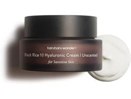 Creme Hialurônico de Arroz Preto HARUHARU WONDER Sem Perfume Para Pele Sensível 50Ml