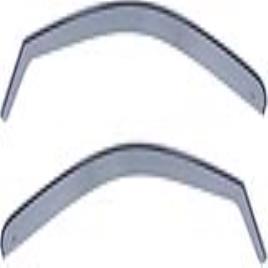 Defletor de vento DGA 18007 Frontal Interior (2 pcs)