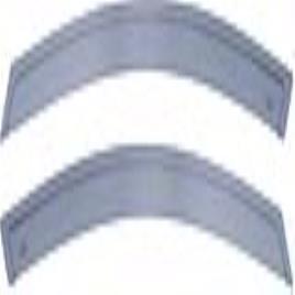 Defletor de vento DGA 108040 Frontal Exterior (2 pcs)
