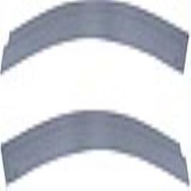 Defletor de vento DGA 108041 Frontal Exterior (2 pcs)