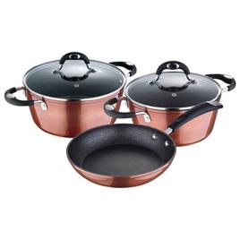 Bateria de Cozinha  Pandora Cobre Alumínio Forjado (5 pcs)