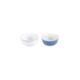 Conjunto de Tigelas  Essence Azul Porcelana (4 uds)