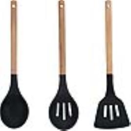 Conjunto de Utensílios de Cozinha Masterpro Foodies Japan Silicone (3 pcs)