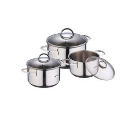 Bateria de Cozinha  Classic Aço inoxidável Prateado (6 pcs)