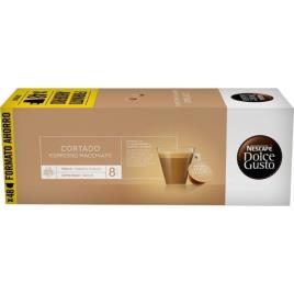 Cápsulas de Café com Estojo Nescafé Dolce Gusto Espresso Macchiato (48 uds)