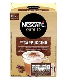 Café solúvel Capuccino Nescafé (10 uds)