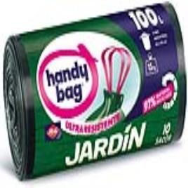 Sacos de Lixo Handy Bag  Jardim 100 L (10 uds)