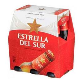 Cerveja Estrella del Sur Estrella del Sur (6 x 25 cl)