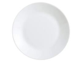 Conjunto de pratos  Zelie  W Branco Vidro (18 cm) (12 pcs)