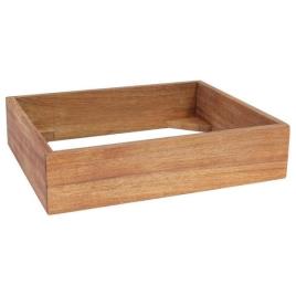 Suporte Madeira Quadrado (32,5 x 26,5 x 7,5 cm)