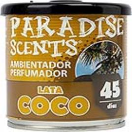 Ambientador Para Automóveis Paradise Scents Coco (100 gr)