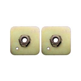 Placa para Pino com Olhal  Eye-Bolt 65 x 65 x 3 mm 7/16