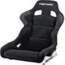 Assento de Corrida  FIA Profi SPG XL Preto