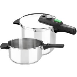 Conjunto de 2 Panelas de Pressão Monix Quick 4L+6L