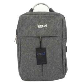 Mochila para notebook  All Tech In 15,6 Impermeável Cinzento