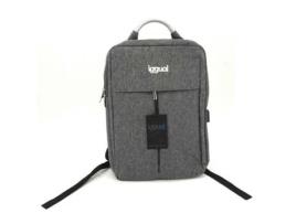 Mochila para notebook  All Tech In 15,6 Impermeável Cinzento