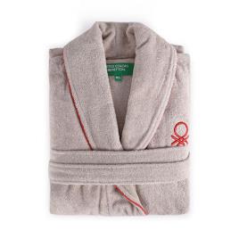 Roupão  Tevere Bege Algodão