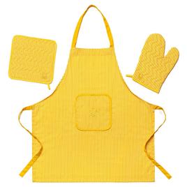 Avental  BE Amarelo (3 pcs)