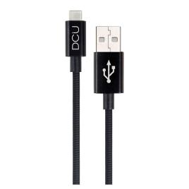 Dcu Tecnologic Connection Usb Type C - Usb Soft 1m One Size Black