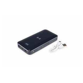 Dcu Tecnologic Carga Rápida Powerbank Sem Fio 10000mah One Size Black