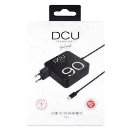 Dcu Tecnologic Charger Usb C 90w 1.8m One Size Black