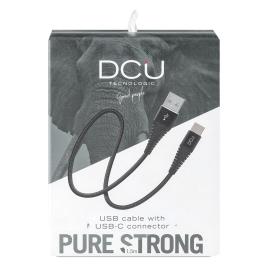 Dcu Tecnologic Connection Usb Type C- Usb Strong 1.5m One Size Black