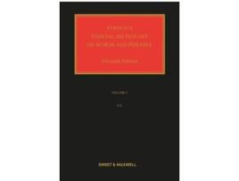 Livro Strouds Judicial Dictionary of Words and Phrases de Strouds Daniel Greenberg (Inglês - Capa Dura)