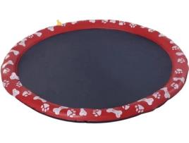 Tapete Aquático para Cães Plástico cor Bicolor Ø170 cm PAWHUT
