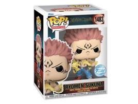 Figura Funko JUJUTSU KAISEN Ryomen Sukuna Rasgando Camisa Us Ex Pop! Vinil