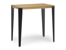 Mesa de Bar BOX FURNITURE Lunds Estilo Nórdico (60x100x110 cm - Cinzento Escuro)