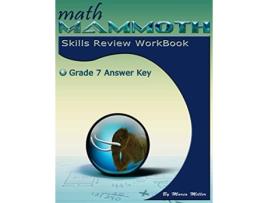 Livro Math Mammoth Grade 7 Skills Review Workbook Answer Key de Maria Miller (Inglês)